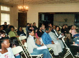 The respectful audience